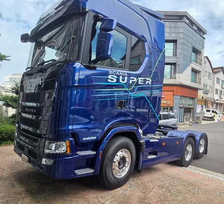 스카니아 560S PPF. \'일\'에만 집중할 수 있는 편안함을 새겨드립니다. 평택 동탄 오산 안성 화물차 PPF. / 화성시 동탄 반송동