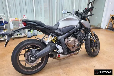 동탄 바이크랩핑 혼다 CB650R 브러쉬드 티타늄 부분랩핑 / 화성시 동탄 반송동