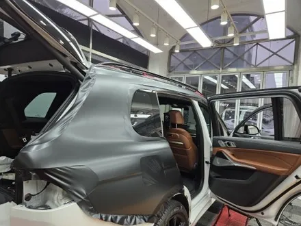 화성 랩핑, BMW X7 사틴 블랙! 올블랙이어도 무광이면 확실히 다릅니다. / 화성시 동탄 반송동