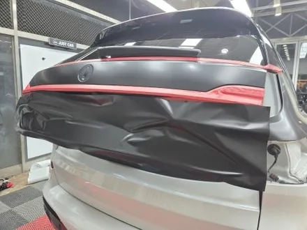 화성 랩핑, BMW X7 사틴 블랙! 올블랙이어도 무광이면 확실히 다릅니다. / 화성시 동탄 반송동