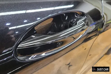 동탄자동차랩핑 벤츠 S63AMG 크롬죽이기 부분랩핑 / 화성시 동탄 반송동
