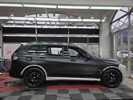 화성 랩핑, BMW X7 사틴 블랙! 올블랙이어도 무광이면 확실히 다릅니다. / 화성시 동탄 반송동
