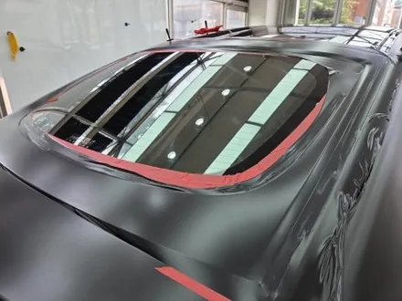 수원 랩핑, 벤츠 GT 43 AMG 랩핑. 사틴 블랙으로 포스 작렬! / 화성시 동탄 반송동