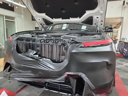 화성 랩핑, BMW X7 사틴 블랙! 올블랙이어도 무광이면 확실히 다릅니다. / 화성시 동탄 반송동