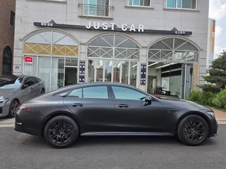 수원 랩핑, 벤츠 GT 43 AMG 랩핑. 사틴 블랙으로 포스 작렬! / 화성시 동탄 반송동