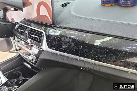 BMW530i 하이그로시 타입 실내내장제 스크래치방지 실내PPF / 화성시 동탄 반송동
