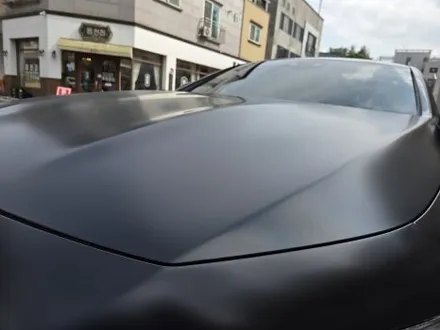 수원 랩핑, 벤츠 GT 43 AMG 랩핑. 사틴 블랙으로 포스 작렬! / 화성시 동탄 반송동