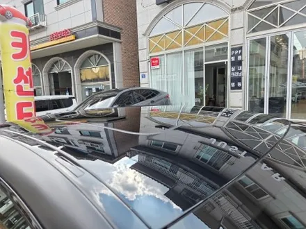 수원 랩핑, 벤츠 GT 43 AMG 랩핑. 사틴 블랙으로 포스 작렬! / 화성시 동탄 반송동