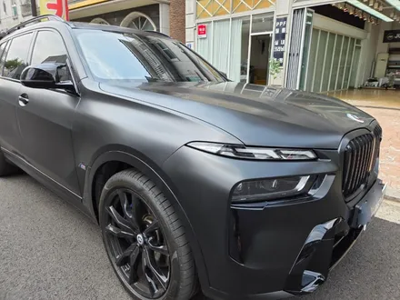 화성 랩핑, BMW X7 사틴 블랙! 올블랙이어도 무광이면 확실히 다릅니다. / 화성시 동탄 반송동