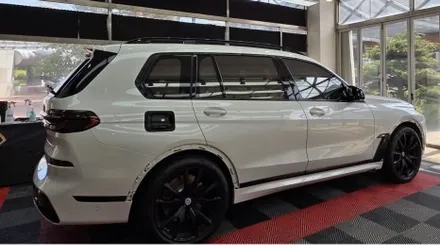 화성 랩핑, BMW X7 사틴 블랙! 올블랙이어도 무광이면 확실히 다릅니다. / 화성시 동탄 반송동