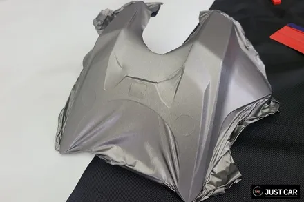 동탄 바이크랩핑 혼다 CB650R 브러쉬드 티타늄 부분랩핑 / 화성시 동탄 반송동