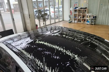 동탄루프스킨 포르테쿱 랩핑제거 후 블랙PPF 재시공 / 화성시 동탄 반송동
