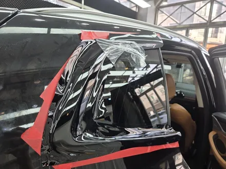 동탄 랩핑, 부담스러운 은빛 크롬을 가려 스포티한 분위기 완성. BMW X3 크롬죽이기. / 화성시 동탄 반송동