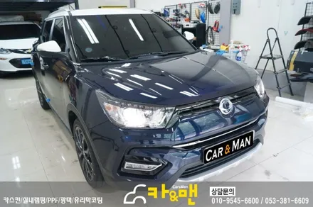 대구 티볼리 신차 ppf 생활보호패키지 시공/카앤맨 / 대구 북구 검단동