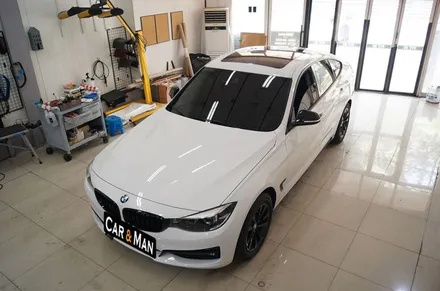 bmw 3gt 포인트 랩핑 및 루프스킨 시공 대구 / 카앤맨 / 대구 북구 검단동