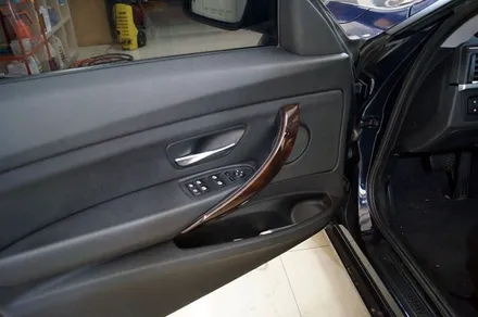 bmw 3gt 실내 랩핑 (우드 트림 / 블랙 브러쉬) 대구 /카앤맨 / 대구 북구 검단동