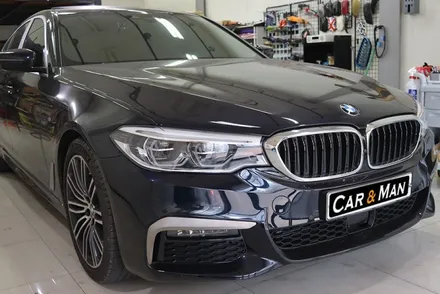bmw g30 실내랩핑 (블랙 카본) 시공 대구 / 카앤맨 / 대구 북구 검단동