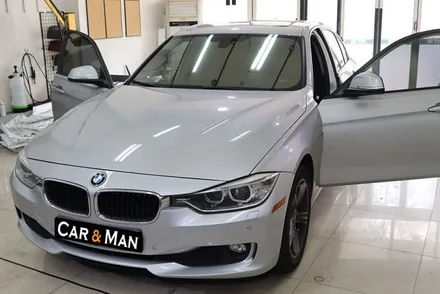 bmw 3시리즈 (F30) 자동차 실내 랩핑 (리얼 카본) 대구 / 카앤맨 / 대구 북구 검단동