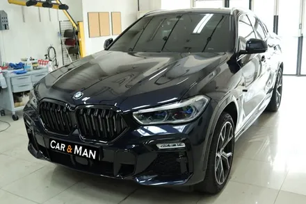 대구 bmw x6 크롬죽이기 (루프랙) 랩핑/ 카앤맨 / 대구 북구 검단동