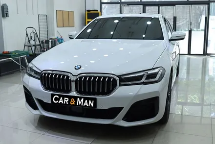 자동차 실내랩핑 / bmw g30 매트릭스 블랙 / 대구 카앤맨 / 대구 북구 검단동