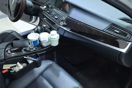 bmw 실내랩핑 / f10 5시리즈 / 매트릭스 블랙 /대구 카앤맨 / 대구 북구 검단동