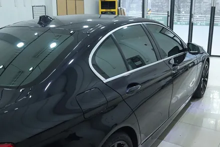 bmw f10 윈도 몰딩 크롬 죽이기 랩핑 / 대구 카앤맨 / 대구 북구 검단동