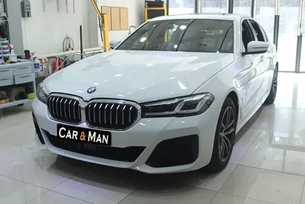 BMW G30 5시리즈 윈도우 몰딩 크롬죽이기 랩핑 /대구 카앤맨 / 대구 북구 검단동