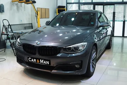 BMW 3GT 우드 파츠 / 티타늄 브러시 랩핑 시공 / 대구 북구 검단동