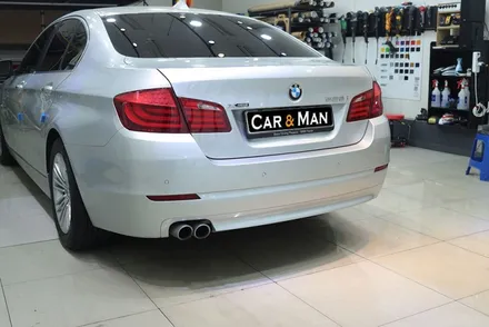 BMW F10 디퓨저 / 사이드미러 부분 포인트 랩핑 시공 / 대구 카앤맨 / 대구 북구 검단동
