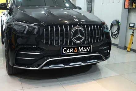 벤츠 GLE 53 amg 쿠페 / 크롬죽이기 부분 랩핑 시공 / 대구 카앤맨 / 대구 북구 검단동