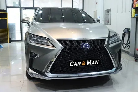 렉서스 RX450h 실내랩핑 / 블랙 브러시 시공 / 대구 카앤맨 /방향제 상처 커버 / 대구 북구 검단동