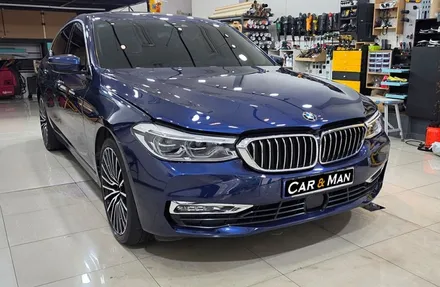 자동차 래핑 BMW 6GT 윈도우 몰딩 블랙 유광 시공 / 대구 북구 검단동