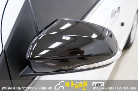 대구 북구 루프스킨/사이드미러 랩핑/스포일러 랩핑/쉐보래 엠블럼 랩핑/더 넥스트 스파크 / 카앤맨 / 대구 북구 검단동