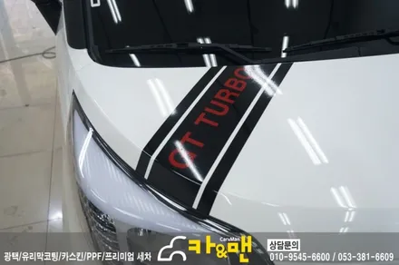 대구 레이 루프스킨(블랙 유광)시공 / 카앤맨 / 대구 북구 검단동