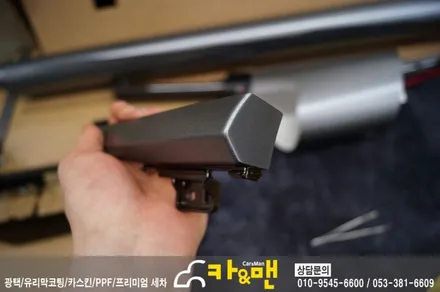 대구 올뉴k7 실내 우드트림 랩핑(스틸 브러쉬)/카앤맨 / 대구 북구 검단동