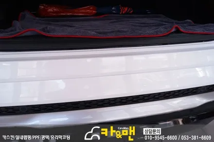 대구 싼타페 tm 인스퍼레이션 신차 ppf 생활보호패키지 시공/카앤맨 / 대구 북구 검단동