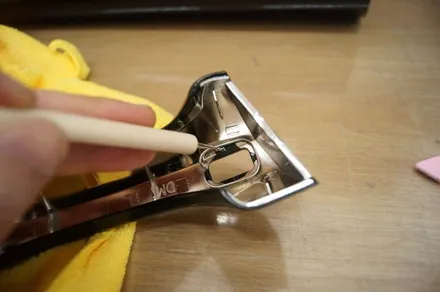 대구 싼타페 도어캐치 부분랩핑(블랙 유광) 카앤맨 / 대구 북구 검단동