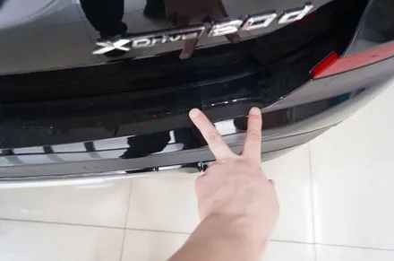 대구 bmw x3 그릴랩핑/사이드미러랩핑/생활보호 ppf(트렁크리드) 시공 카앤맨 / 대구 북구 검단동