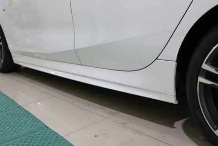 BMW 118d 그릴 사이드미러 스커트 부분 랩핑 대구 / 카앤맨 / 대구 북구 검단동