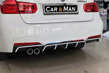 bmw 포인트 랩핑 / F30 사이드 프런트 립/디퓨저 부분 대구 / 카앤맨 / 대구 북구 검단동
