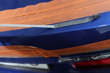 BMW 330e 리어 스포일러 diy 부착 실패 후 재장착을 위해 방문 / 대구 카앤맨 / 대구 북구 검단동