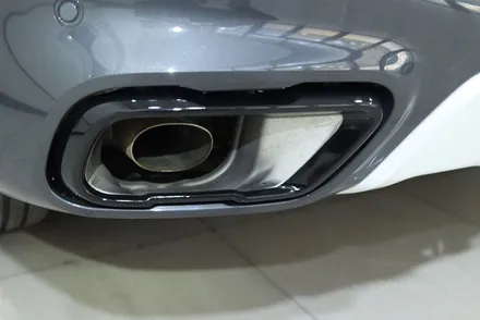 BMW X6 (G06) 리어 스포일러 / 머플러 팁 부분 랩핑 시공 / 대구 카앤맨 / 대구 북구 검단동