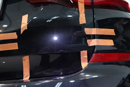 BMW X3 레터링 및 머플러 팁 블랙으로 교체 / 대구 카앤맨 / 대구 북구 검단동