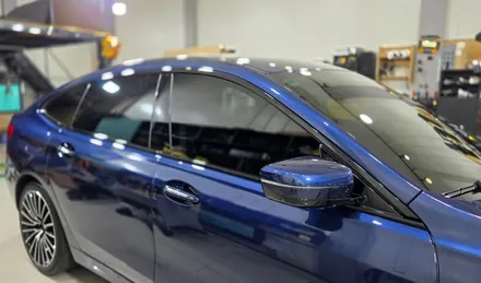 자동차 래핑 BMW 6GT 윈도우 몰딩 블랙 유광 시공 / 대구 북구 검단동