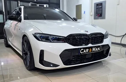 BMW 3시리즈 투어링 라이트필름 투명 PPF 위에 추가 시공 / 대구 북구 검단동