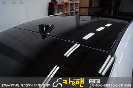 대구 아반떼 ad 루프스킨 시공/카앤맨 / 대구 북구 검단동