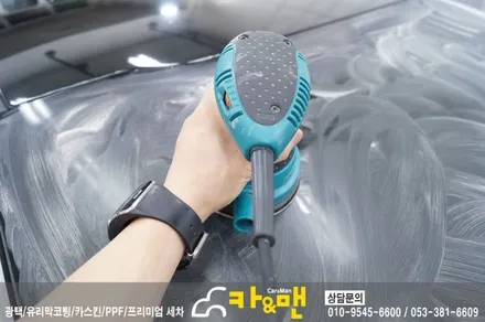 대구 k5 루프스킨(하이그로시) 시공/ 카앤맨 / 대구 북구 검단동