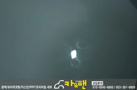 대구 아반떼 ad 루프스킨(블랙 유광)시공/ 카앤맨 / 대구 북구 검단동
