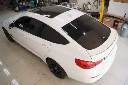 bmw 3gt 포인트 랩핑 및 루프스킨 시공 대구 / 카앤맨 / 대구 북구 검단동