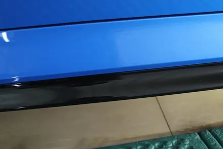 대구 bmw 1시리즈 f40 사이드 스커트 포인트 랩핑 / 카앤맨 / 대구 북구 검단동